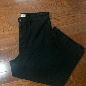 Madewell Emmett wide leg crop